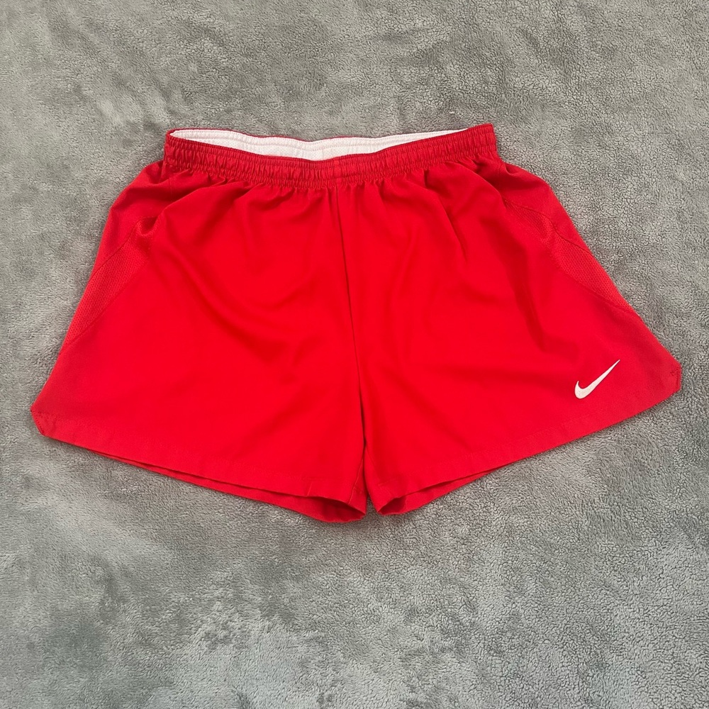 Red Nike Shorts Size Small